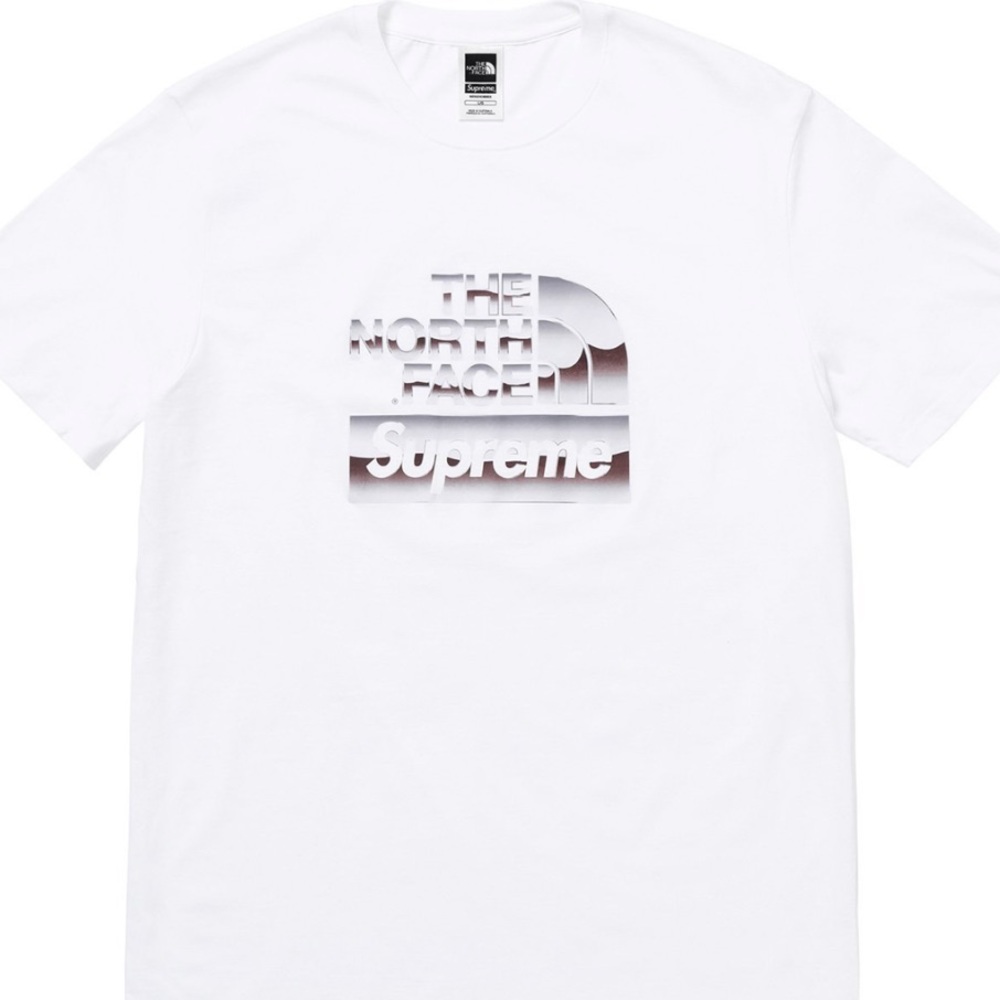 NWT north face x supreme tee